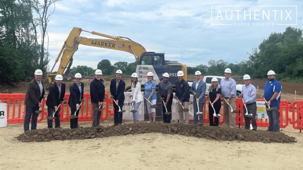 Authentix Huber Heights groundbreaking ceremony